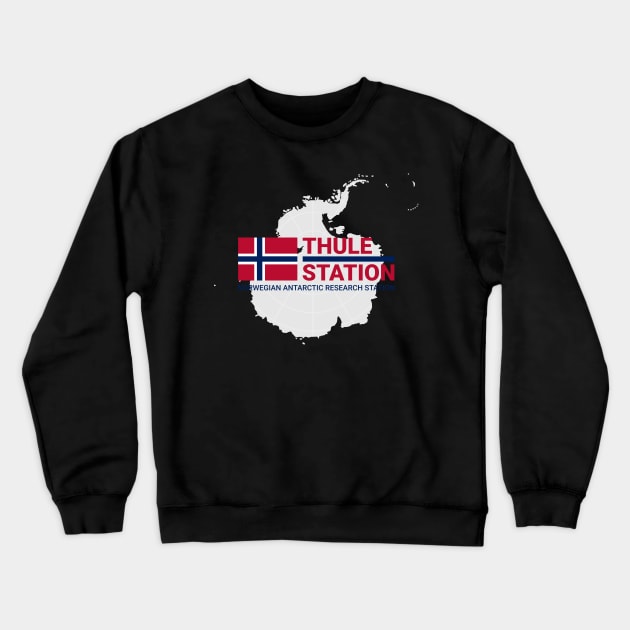 The Thing - Thule Station Crewneck Sweatshirt by PCB1981